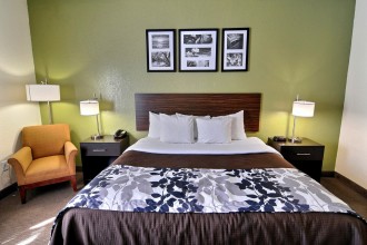 Clean, comfortable, and stylish lodging at Sleep Inn & Suites